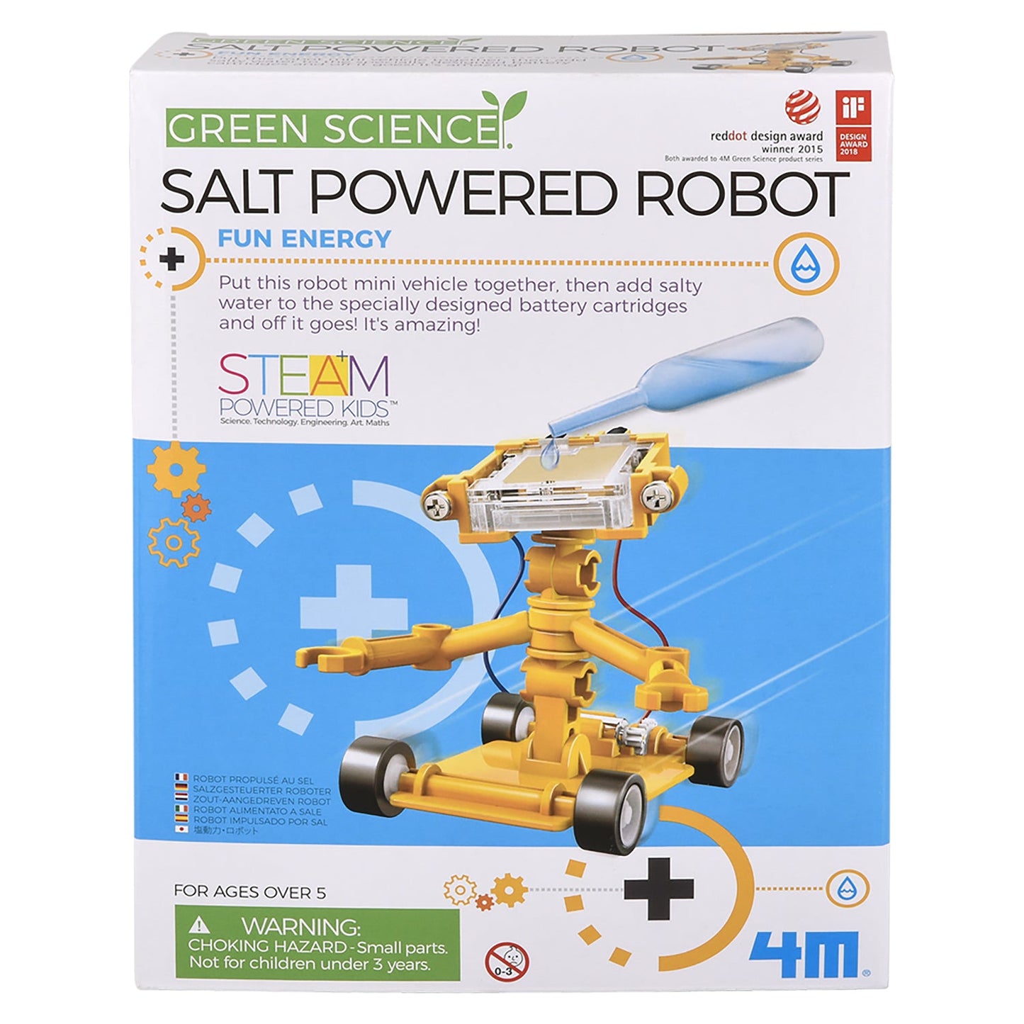 Salt Powered Robot