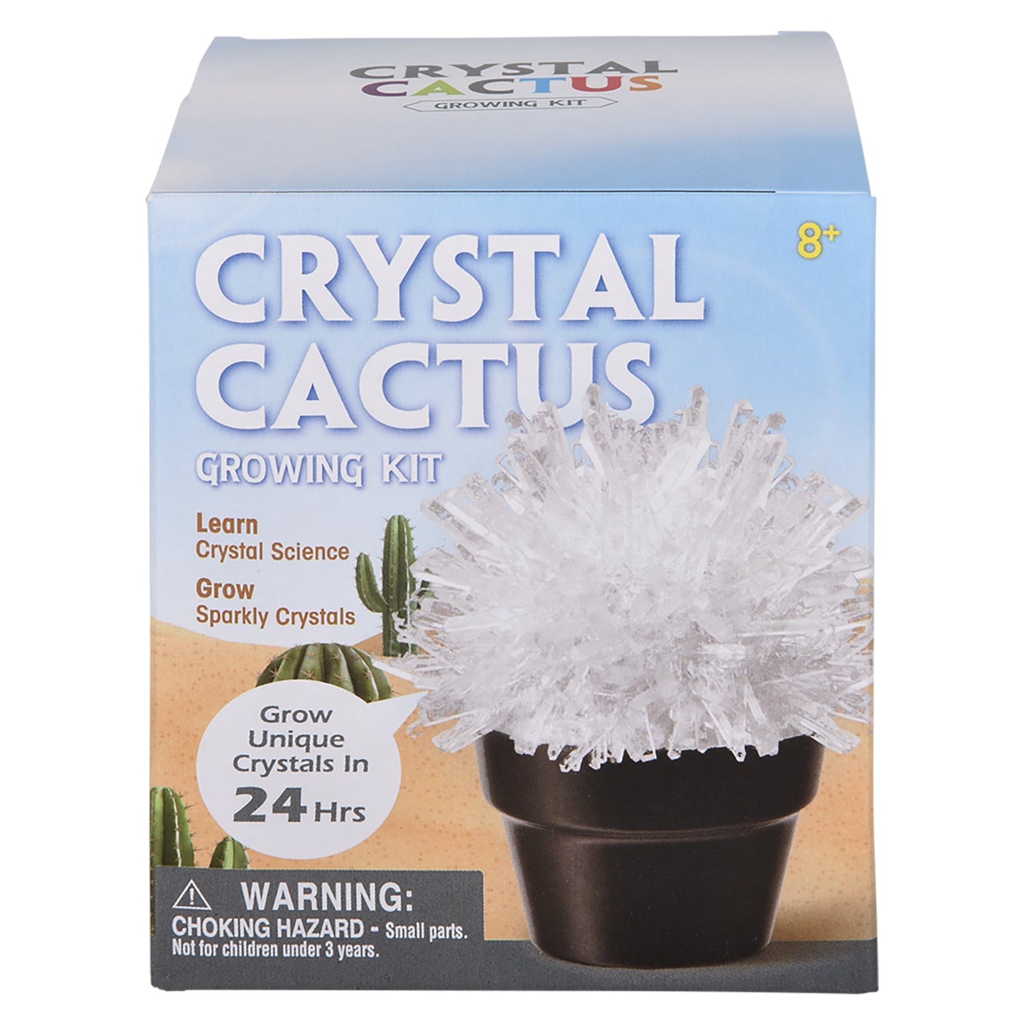 Crystal Cactus Growing Kit - Assorted Colors