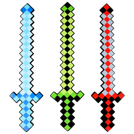 Foam Pixel Sword - 18 Inch - Assorted Colors