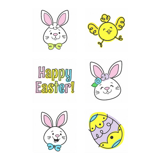 Easter Tattoos - 72 Count